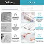 Vtopmart 4 Pack 6" Tall Upgrade Drawer Dividers - Image 7