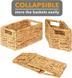 SpaceAid 8 Pack Wicker Basket, Storage Baskets - Image 7