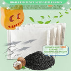 Unscented Cat Litter Box Deodorizer Kit Stick-On Activated Carbon Odor - Image 2
