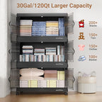 BROVIEW 360Qt Stackable Storage Bins - Image 3