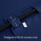 RYB HOME Kitchen Curtain Room Darkening Drapes, Thermal Insulated Curtains - Image 2