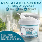 TradeGrade Pure Baking Soda Powder – 30 lb Bucket, Sodium Bicarbonate Powder | - Image 5