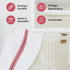 WHITEWRAP Kitchen Dish Towels for Kitchen, Highly Absorbent for Drying and - Image 3