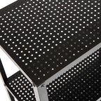 Mind Reader Rolling Cart, Rolling Cart, Microwave Stand, Coffee Cart - Image 4