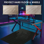 Vicwe Office Chair Mat for Hard Floor, Easy Glide for Chairs - Image 2
