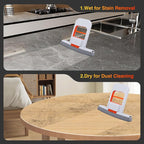 Mini Foldable Desktop Mop, Sponge Mop, Wet and Dry Use Cleaning System - Image 7