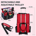 Rolling Cleaning Caddy Bag - Image 3
