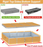 punemi Extra Large Under Bed Storage 65L, 42*16.5*5.8 in Tall underbed storage - Image 4