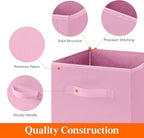 Lifewit 12 Packs Storage Cubes, 11 Inch Cube Storage Bins, Foldable Decorative - Image 3
