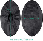 Frienda 8 Pairs Non Slip Reusable Shoe Covers Waterproof Boot Covers - Image 4