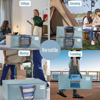 VENO 2 Pack Moving Bags for College, Heavy-Duty Storage Totes, Moving Boxes and - Image 6
