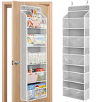 JARLINK Toy Stuffed Animal Storage, Over The Door Organizer W/Clear View Windows by JARLINK