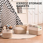 Storage Baskets for Shelves, Woven Storage Basket, Bins for Cube Storage - Image 6