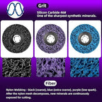 12 Pack Strip Discs 4 inch Stripping Wheel - Image 3