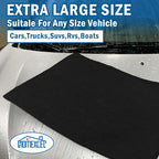 HOMEXCEL Professional Large Microfiber Car Drying Towels 4 Pack, Lint Free - Image 3