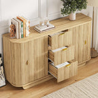 63" Tambour Dresser for Bedroom - Image 7