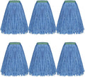 Matthew Cleaning 20oz 6Pack Cotton Floor Mop, Cotton Looped-Open String Heavy by MATTHEWCLEANINGPRODUCTS