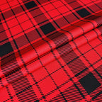 Red Gingham Christmas Plaid Tablecloth - Image 7