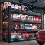 60.1" W Storage Shelves Extra Wide Metal Shelving 2500LBS Garage Shelving - Image 4