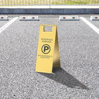 Reserved Parking Sign – Foldable Heavy Duty Plastic A-Frame - Image 2