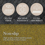Premium Microfiber Indoor Door Mat – 24"x36" Washable Entry Mat, Waterproof - Image 8