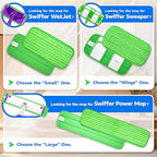 4 Pack Reusable Microfiber Mop Pads, Compatible - Image 7