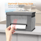 2 Pack Trash Bag Holder Dispenser, Oxford Cloth Garbage Bag Storage Organizer - Image 3
