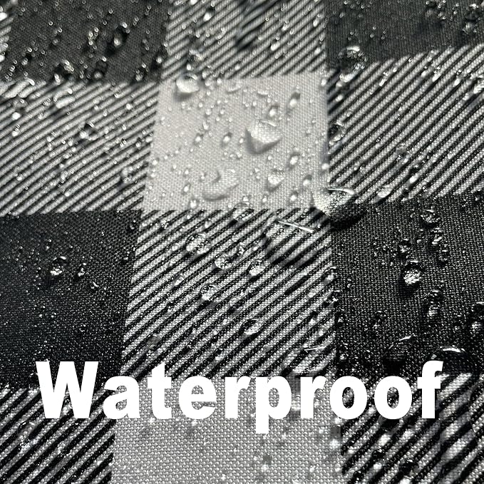 Waterproof Plaid Tablecloth Fabric - Image 2