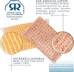 REDECKER Kitchen Woven Copper Sponge, 2-Piece - Image 5