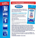 Sprayway Glass Cleaner Wipes, On-the-Go Resealable Package, Pre-Moistened - Image 8