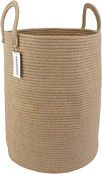 Cotton Rope Laundry Basket Hamper by XUANGUO