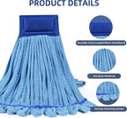 Large Microfiber Tube Mop Heads, Heavy Duty Mop Head, Highly Absorbent - Image 5