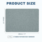 PATIKIL 8x11 Inch Linen Repair Patches - Image 2