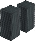 Microfiber Cleaning Cloths, 48 Pack, All-Purpose, Highly Absorbent, Washable by JDHomease