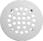 rrajj 4-1/4 Inch Round Snap-in Shower Floor Drain Cover Replacement Cover by RRAJJ