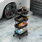 Simple Houseware 4-Tier Multifunctional Rolling Utility Cart - Image 5