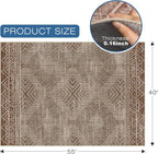 Office Chair Mat for Hardwood & Tile Floor, Anti-Slip Under Desk Rug Floor - Image 2