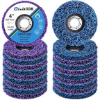 20 Pcs 4" x 5/8" Strip Discs Bulk, Paint Stripping and Rust Removal Wheels - Image 8