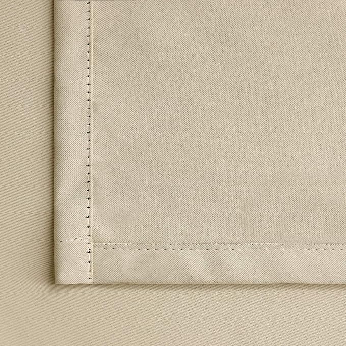 BGment Beige Room Darkening Curtains 72 Inches Long - Image 6