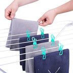 30 Pack Blue Chip Bag Clips for Food - Image 6