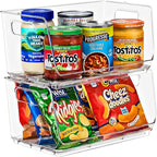 Sorbus Stackable Storage Bins Open Front - Image 8
