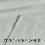NICETOWN Sage Green Door Curtains - Image 7