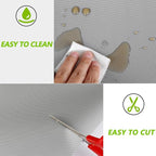 Kitchen Shelf Liner Drawer Liners, Non-Adhesive Refrigerator Liners Waterproof - Image 4