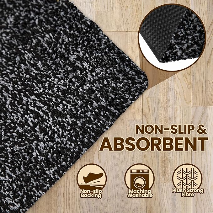 Premium Microfiber Indoor Door Mat – 20"x30" Washable Entry Mat, Waterproof - Image 5