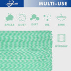 JEBBLAS 100Pack Reusable Cleaning Cloths 11.8‘’x11.8‘’ Handi Wipes Reusable - Image 4
