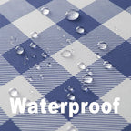 Classic Gingham Plaid Tablecloth Fabric - Image 3