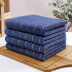 Homaxy 100% Cotton Terry Kitchen Towels, Checkered Designed, Soft and Super - Image 8