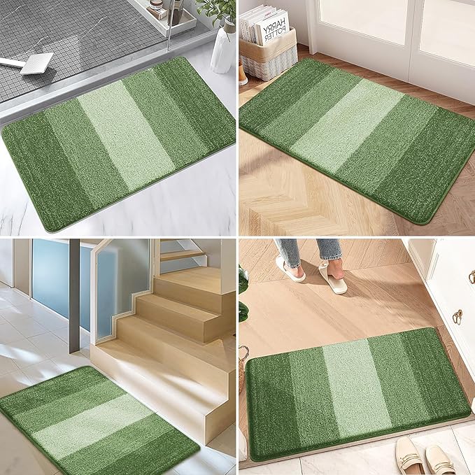 Kitinjoy Indoor Outdoor Door Mat, 47x20 Non-Slip Absorbent Dirt Trapper - Image 6