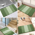 Kitinjoy Indoor Outdoor Door Mat, 48x30 Non-Slip Absorbent Dirt Trapper - Image 6