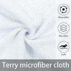 Greenfound Microfiber Cleaning Cloth Roll -80 Pack, Tear Away Towels, Reusable - Image 3